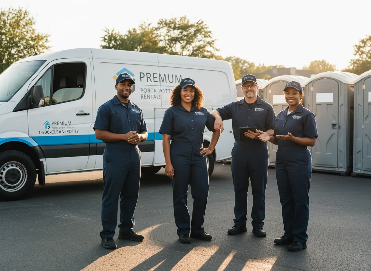 VIP Portable Toilets company in Libertyville, IA